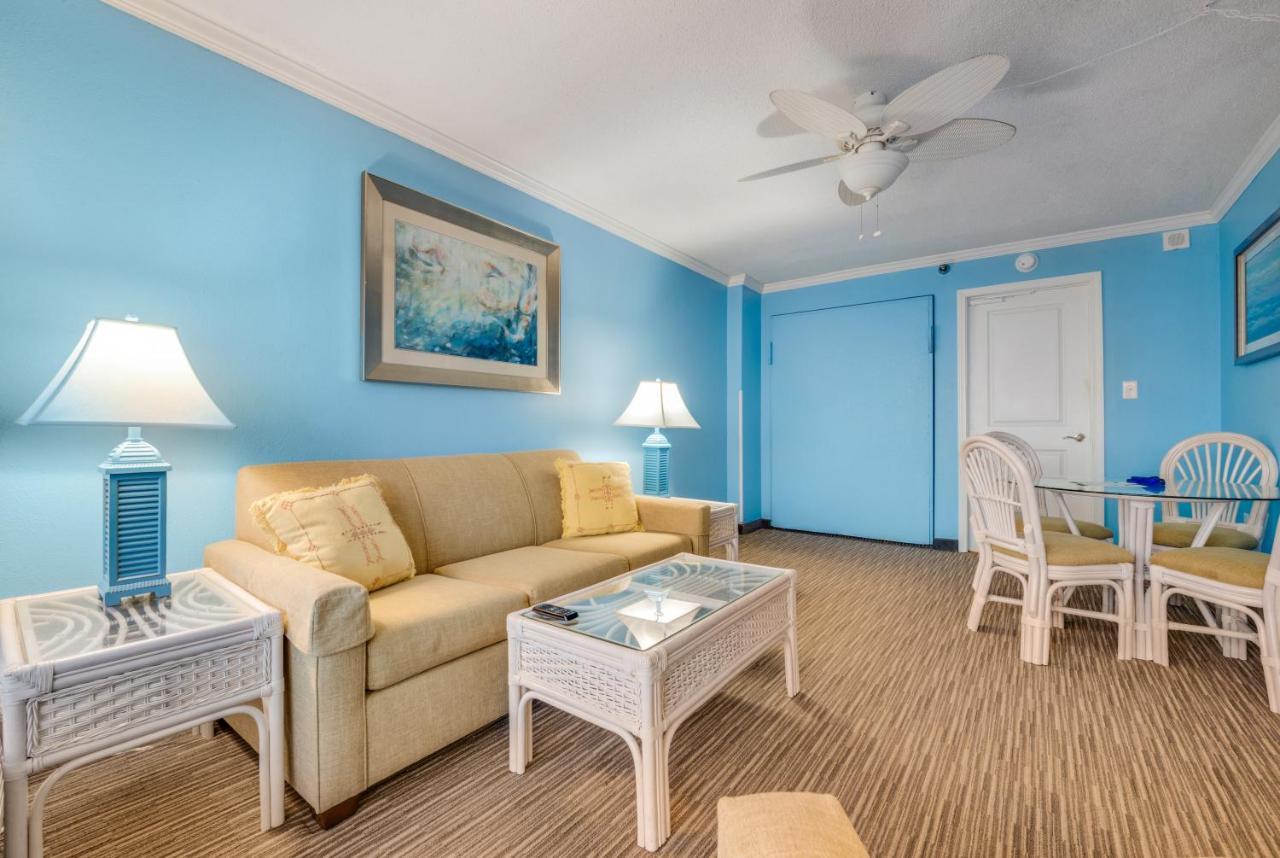 Direct Oceanfront, Separate Bedroom Condo, 9Th Floor, Unbelievable Views! شاطئ ميرتل المظهر الخارجي الصورة