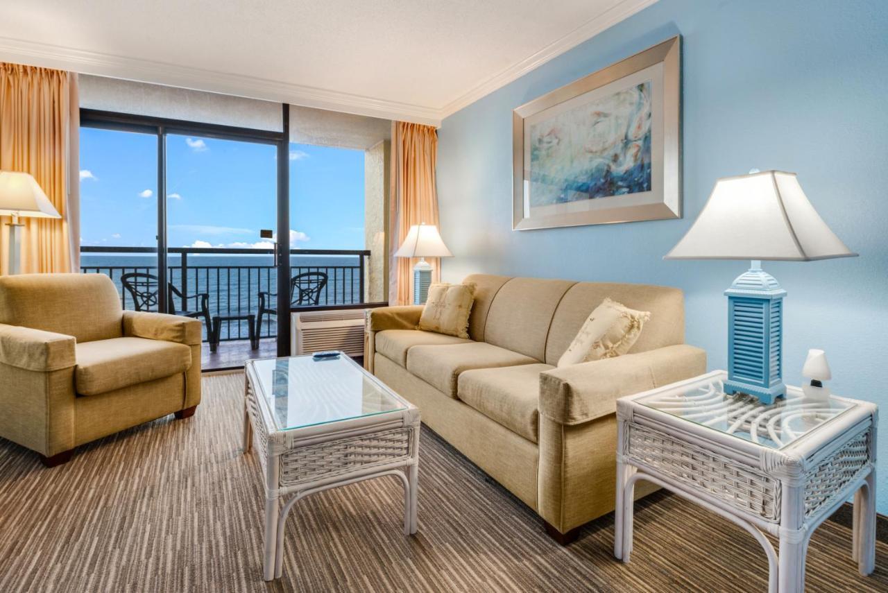 Direct Oceanfront, Separate Bedroom Condo, 9Th Floor, Unbelievable Views! شاطئ ميرتل المظهر الخارجي الصورة