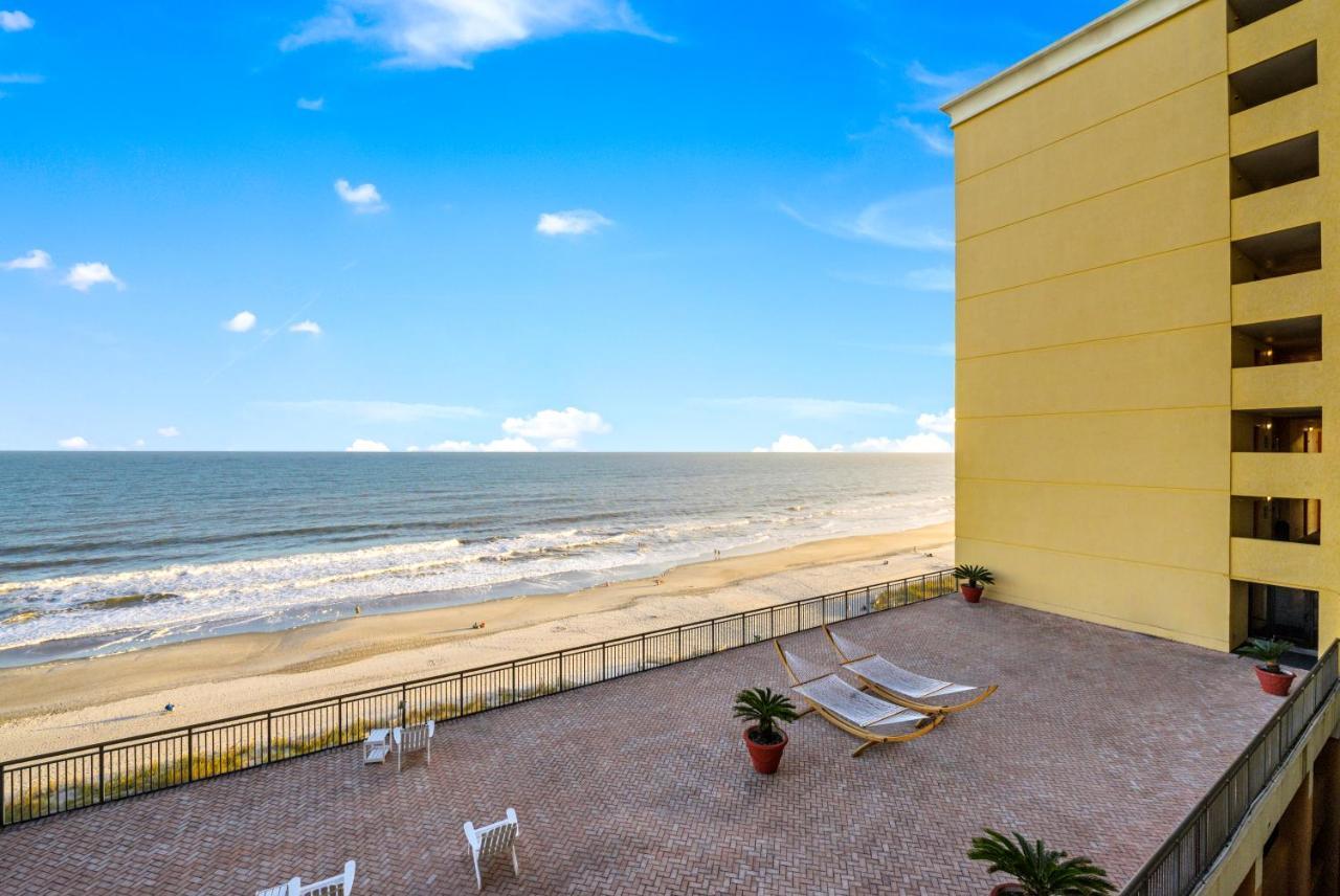 Direct Oceanfront, Separate Bedroom Condo, 9Th Floor, Unbelievable Views! شاطئ ميرتل المظهر الخارجي الصورة